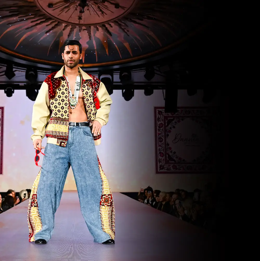 Model walking the runway during New York Fashion Week September 13 tickets