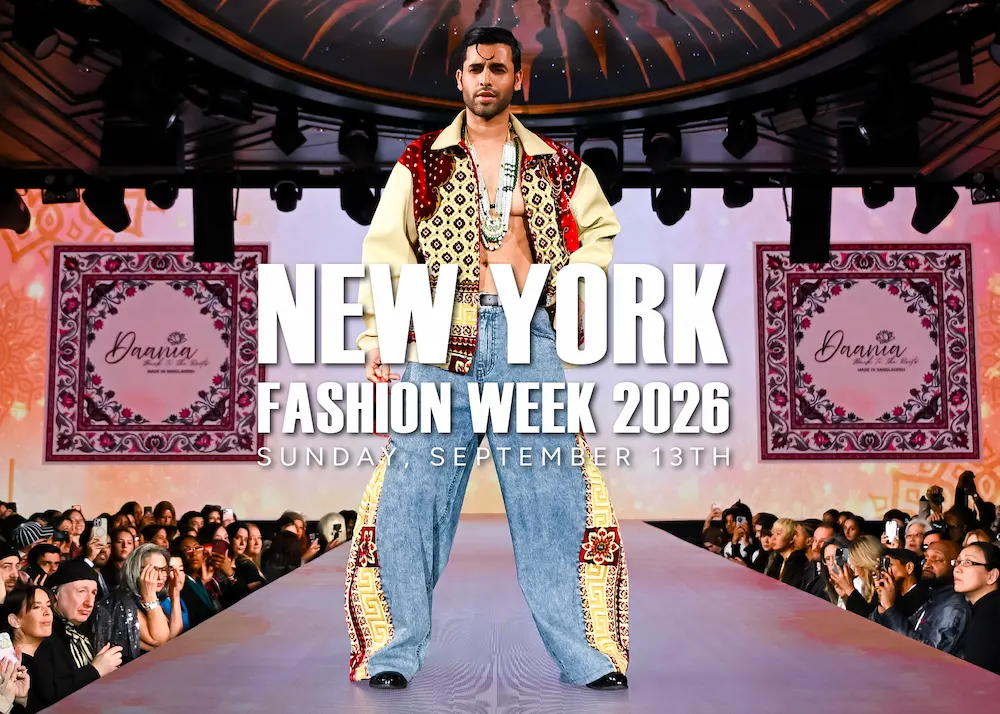 Model walking the runway during New York Fashion Week September 13 tickets