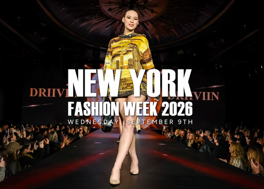 Model walking the runway during New York Fashion Week September 9 tickets